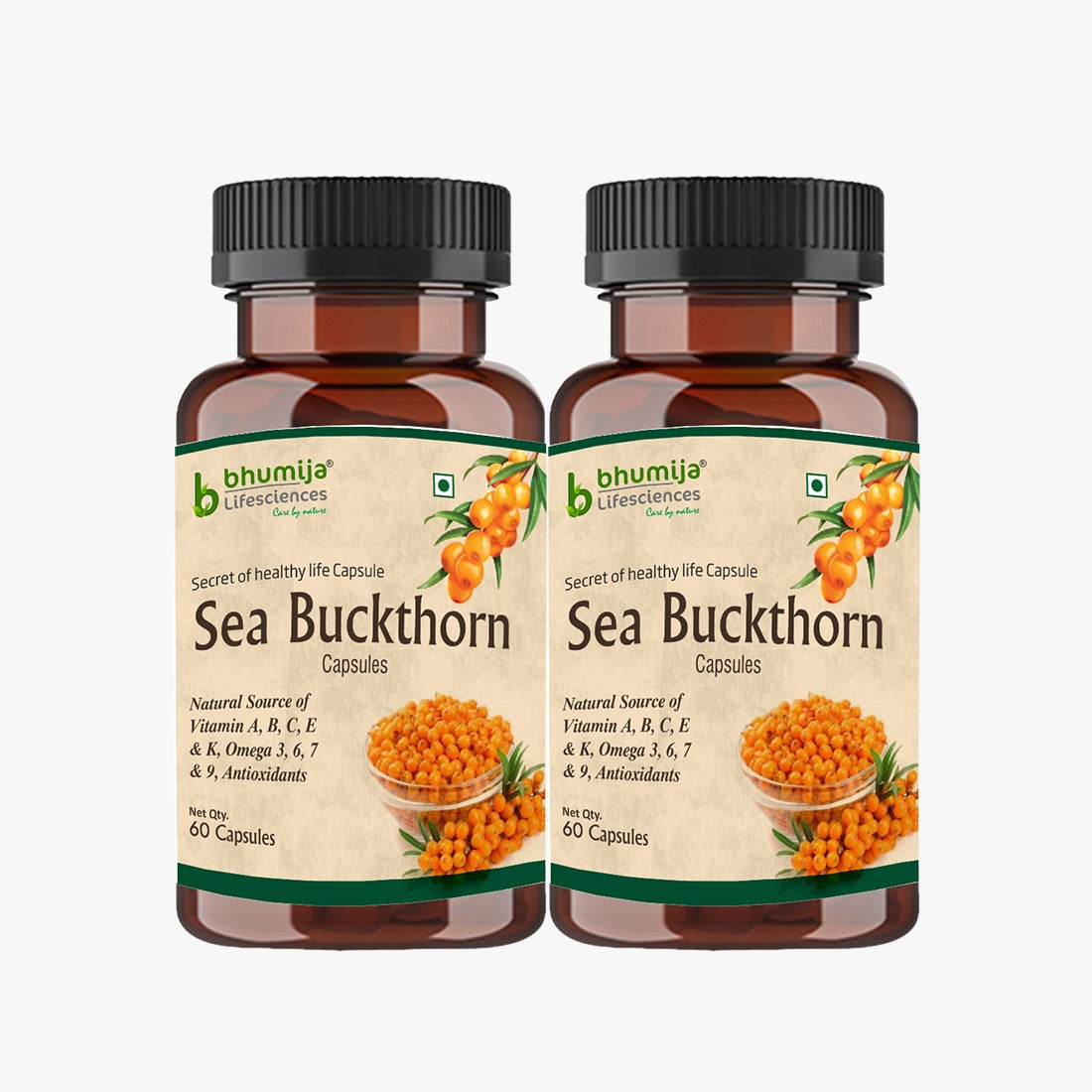 Bhumija Lifesciences Sea Buckthorn 60 Capsules