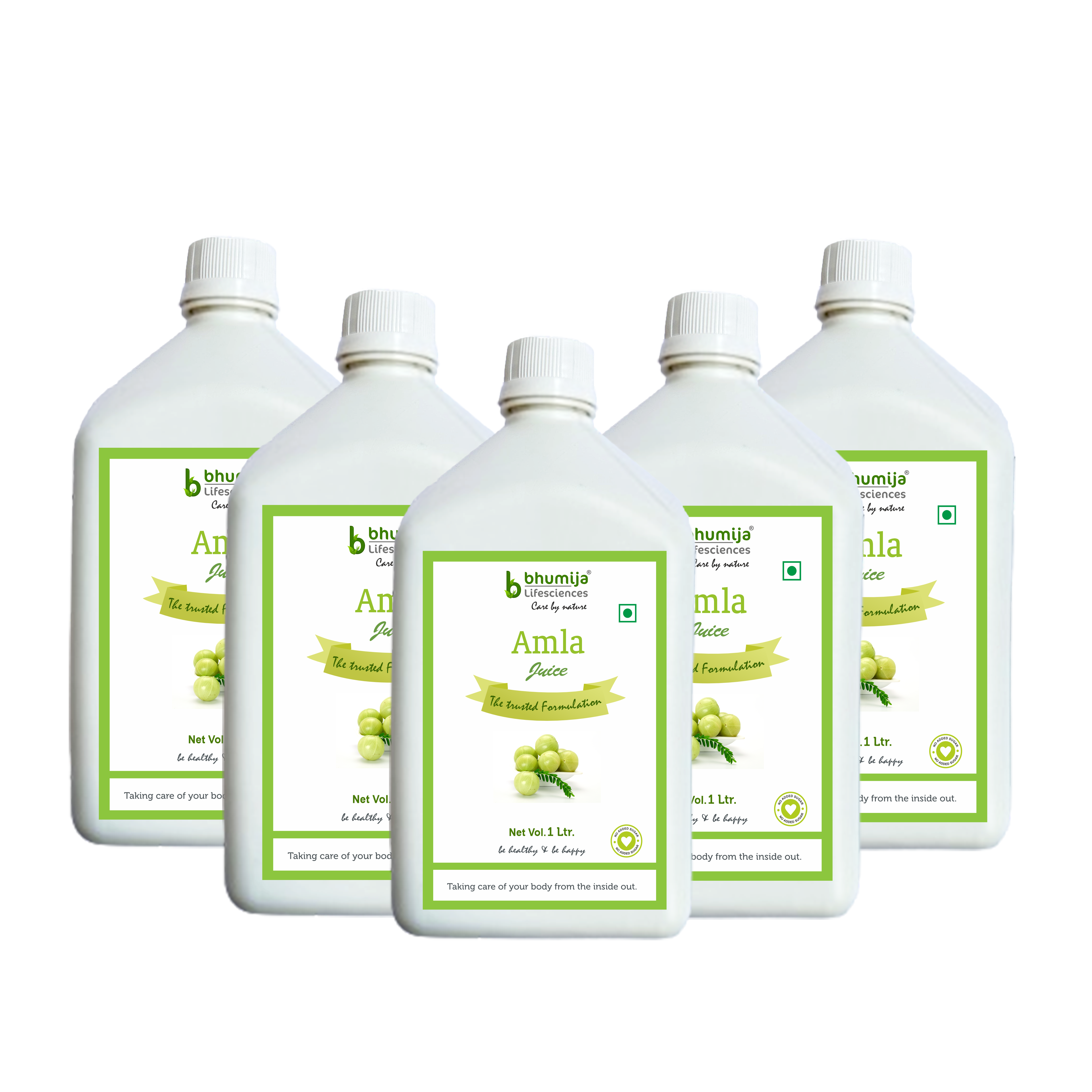 Bhumija Lifesciences Amla Juice With No added Sugar 1 Ltr - (Indian Gooseberry juice)