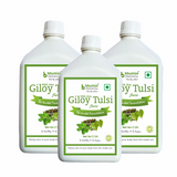 Bhumija Lifesciences Giloy Tulsi Juice Immunity Booster Natural Juice (No added Sugar) 1 Ltr