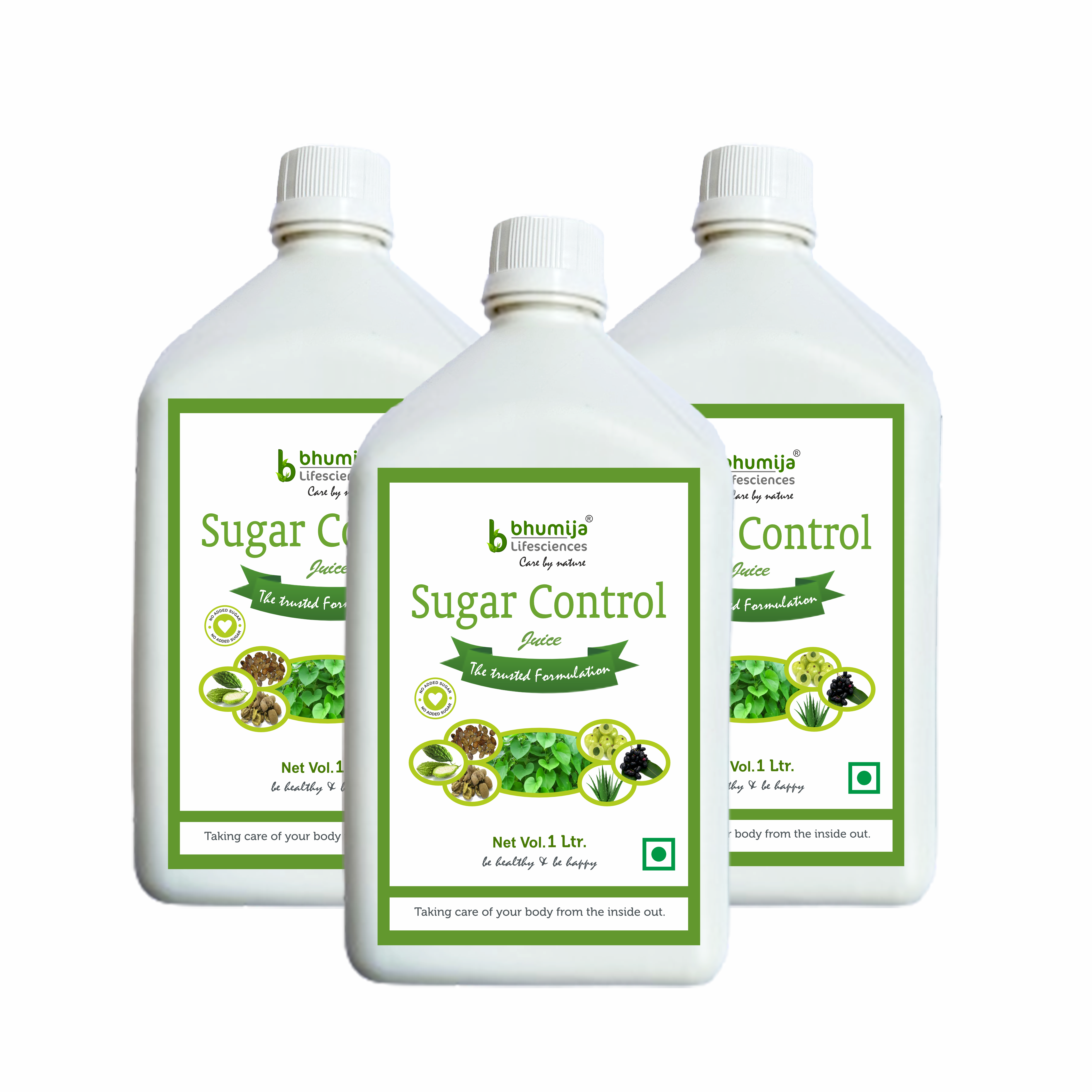 Bhumija Lifesciences Sugar Control Juice Natural Juice No added Sugar 1 Ltr