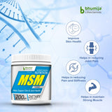 Bhumija Lifescience MSM Powder For Beauty Bone & Joint Health 200 gm