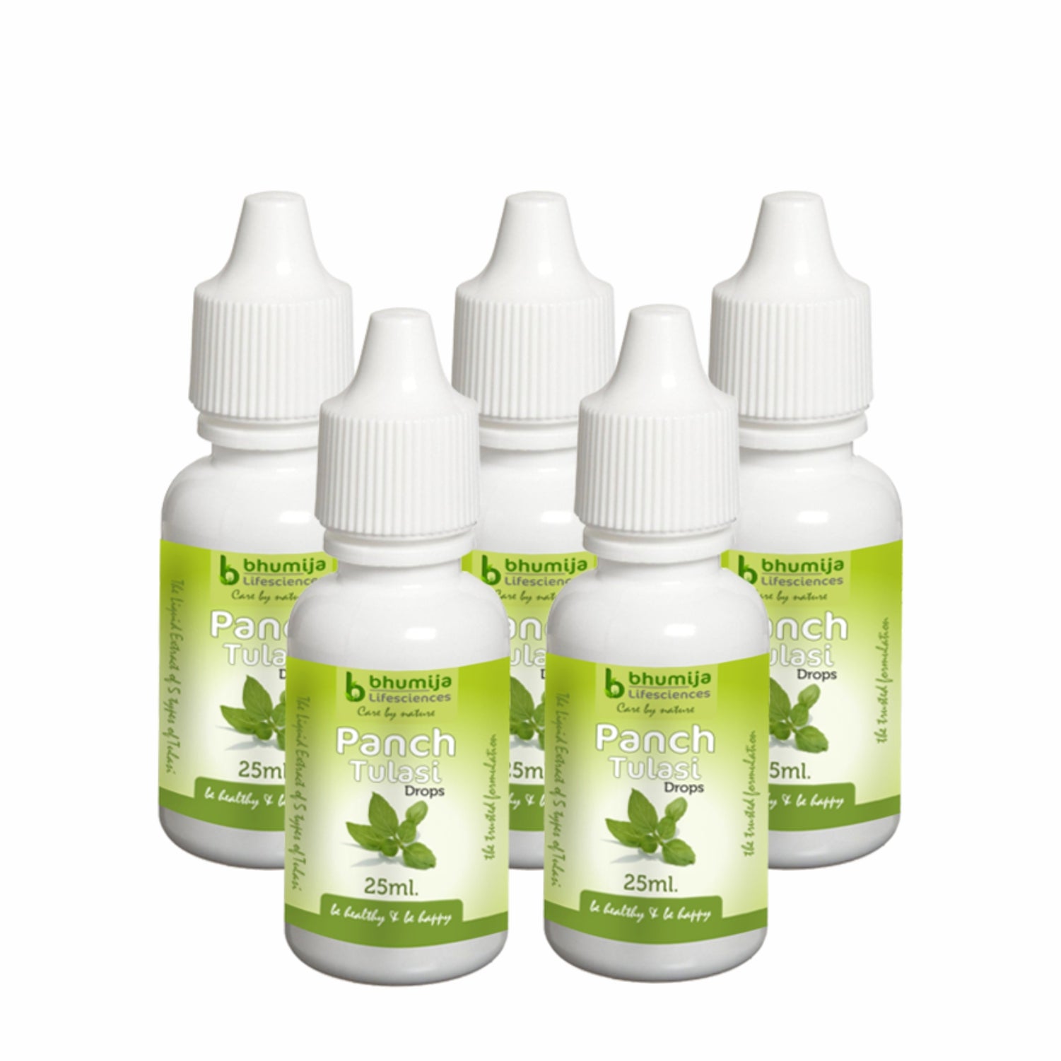 Bhumija Lifesciences Panch Tulsi Drops , (25 ml EACH)