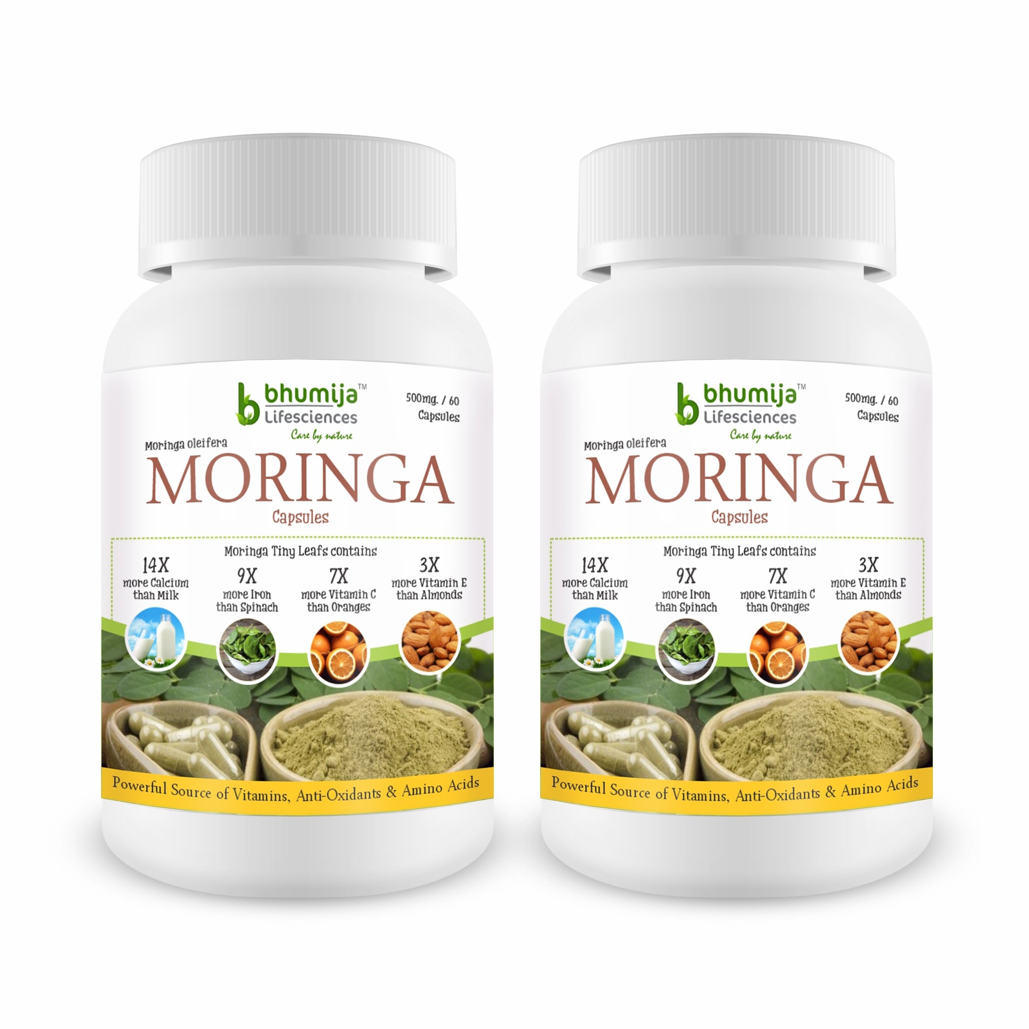 Bhumija Lifesciences Moringa Oleifera 60 Capsules