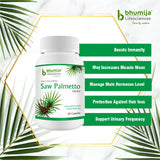 Bhumija Lifesciences Saw Palmetto with Nettle Root 60 Capsules