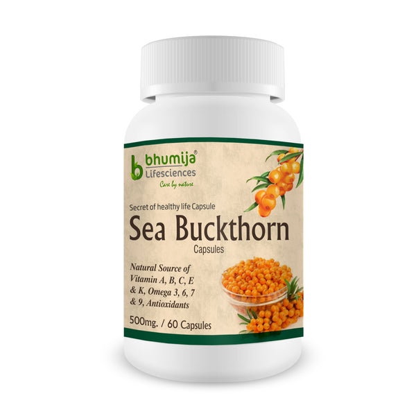 
  Buy Sea Buckthorne 60 capsules at Best Price In India - Bhumija – Bhumija Lifesciences
