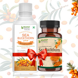 Combo Bhumija Lifesciences Sea Buckthorn Juice 500 Ml with Sea Buckthorn Capsule 60 Nos.