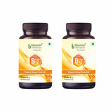 Bhumija Lifesciences Vitamin B12 with Folic Acid and Cyanocobalamin Supplements 60 Chewable Tablet