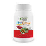 Bhumija Lifesciences PlatiGrow (Papaya & Giloy Extract) 60 Capsules - For Platelets Count