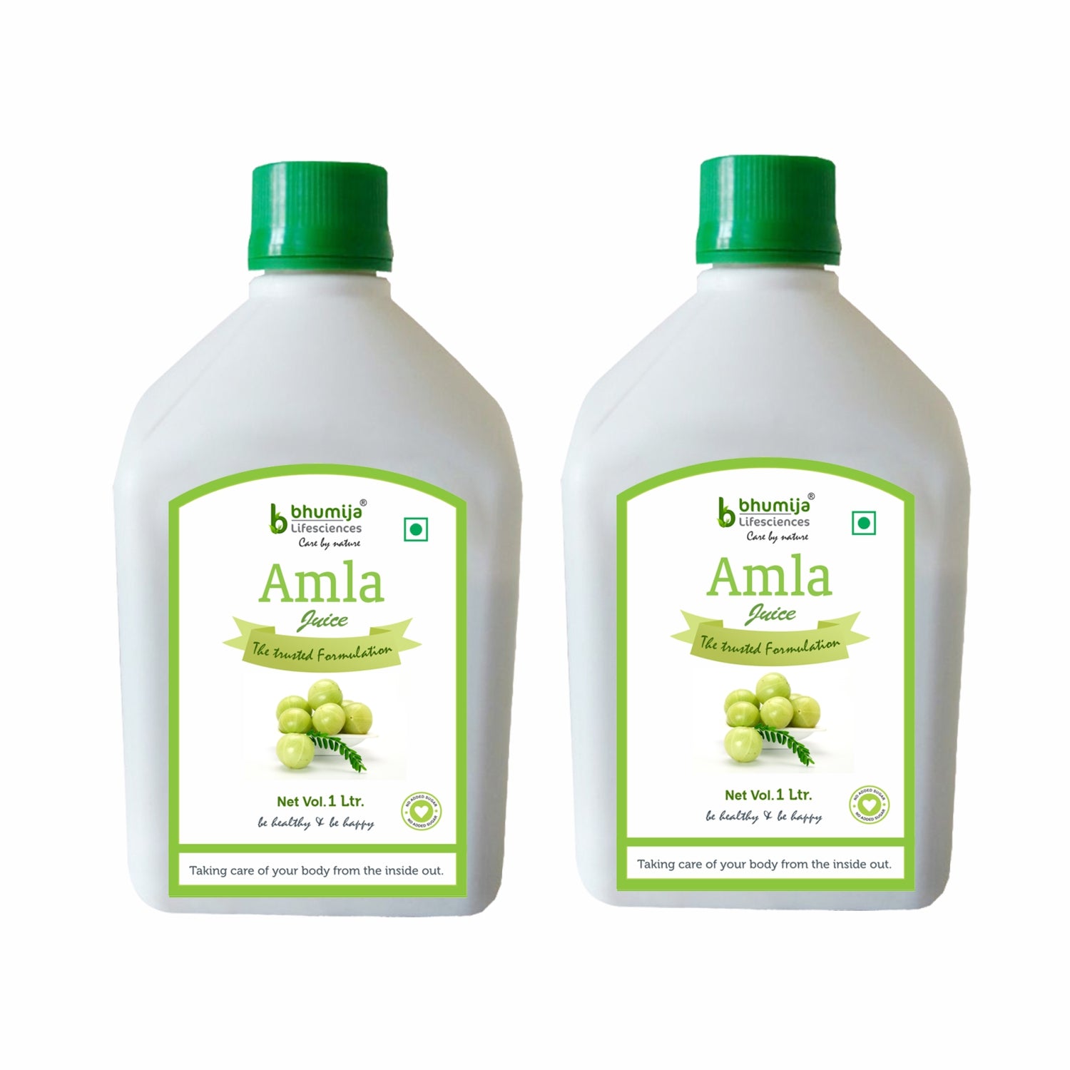 Bhumija Lifesciences Amla Juice With No added Sugar 1 Ltr - (Indian Gooseberry juice)
