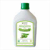 Bhumija Lifesciences Aloe Vera Juice (with Pulp) Natural Juice Skin and Hair 1 Ltr.